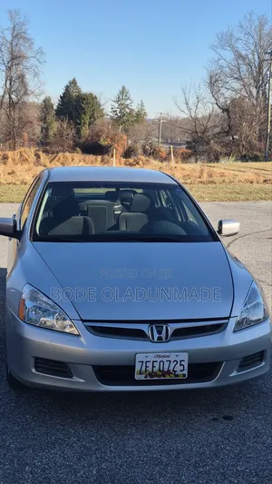 Honda Accord 2007 Silver