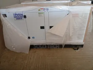 Brand New 100 Kva Perkins Soundproof Diesel Generator 100% Copper Coil