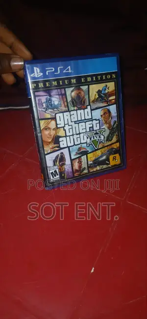 Gta 5 Premium Ps4/Ps5. Clean Disc. Unused Code. ₦. Kuje.