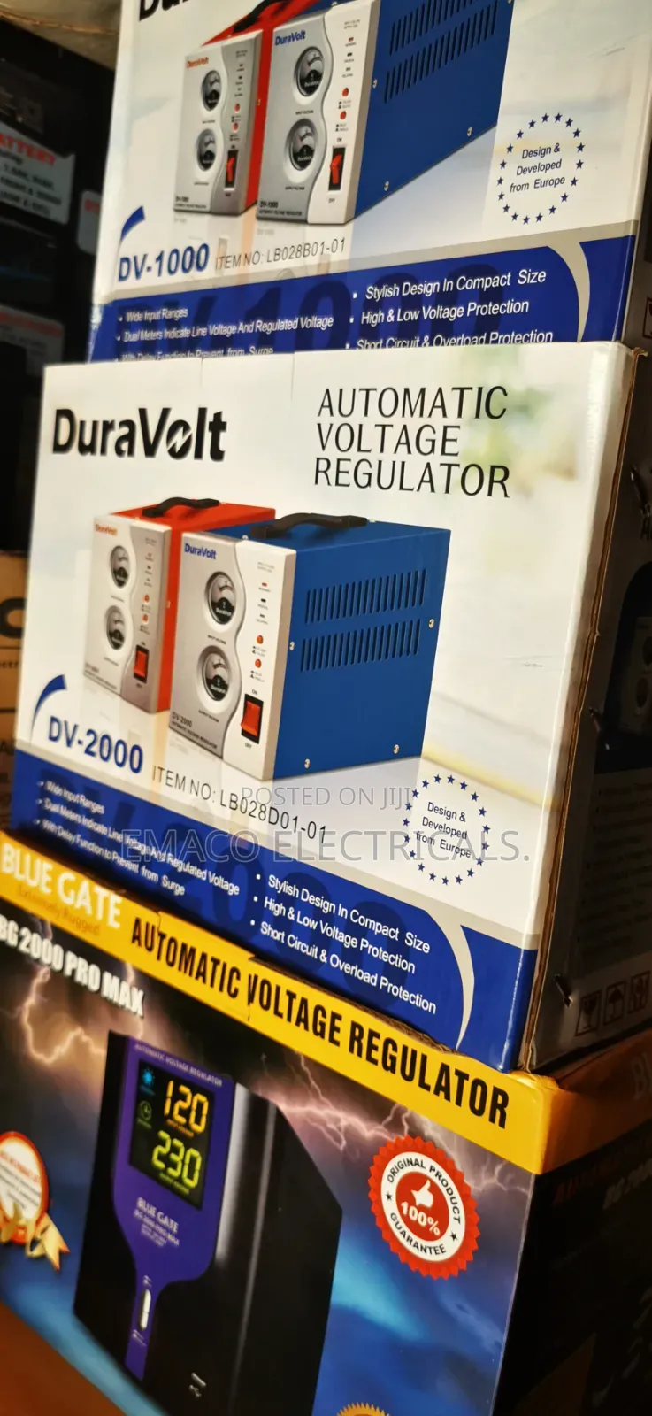 2000va Automatic Voltage Regulator Stabilizer