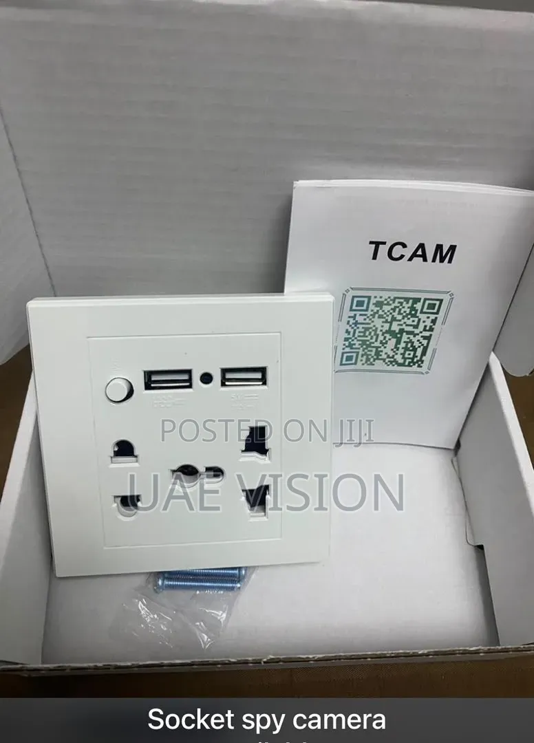 Spy Socket Camera Wifi Hd App-Tcam High Quality