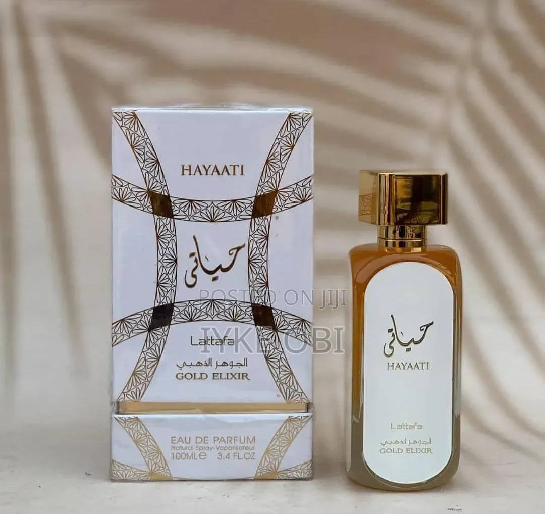 Lattafa Hayaati Gold Elixir Perfume 100ml
