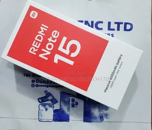 New Xiaomi Redmi Note 15 256 GB Black