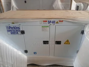 Brand New 60kva Perkins Soundproof Diesel Generator 100% Copper Coil
