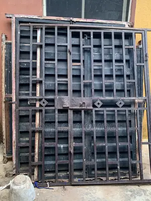 Twin Iron Door