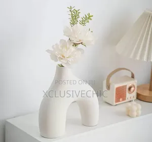 3 in 1 Doughnut N Shape Flower Vase