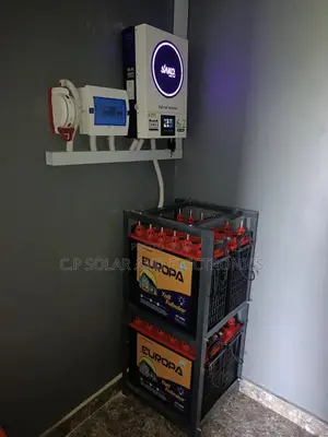 6.2 Hybrid Inverter With 4pics of Tubular Battery 48v