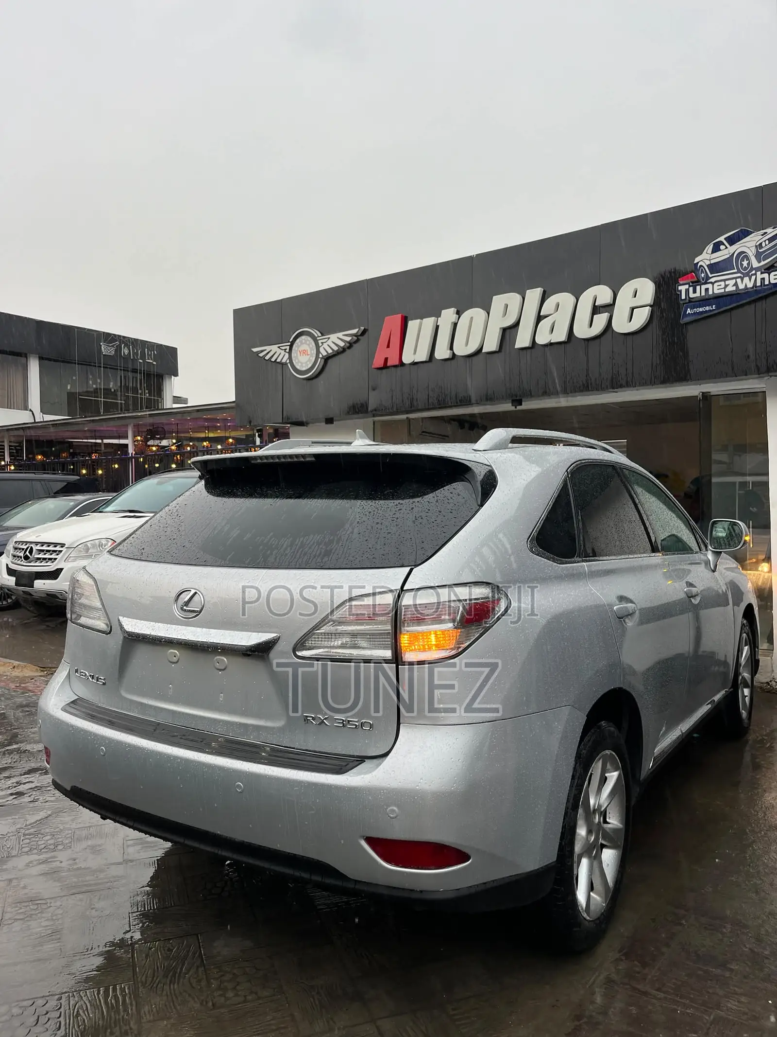 Lexus RX 350 2011 Silver