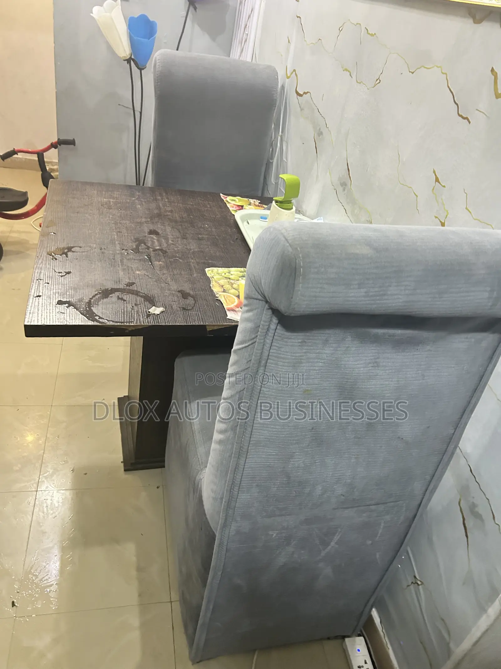 Two Sitter Cushion Dinning Set