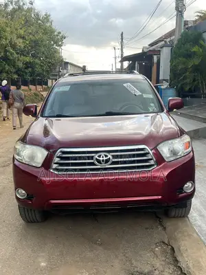 Toyota Highlander Limited 2010 Red