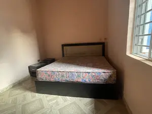 6 by 6 Bed With Two Bedside Cupboards