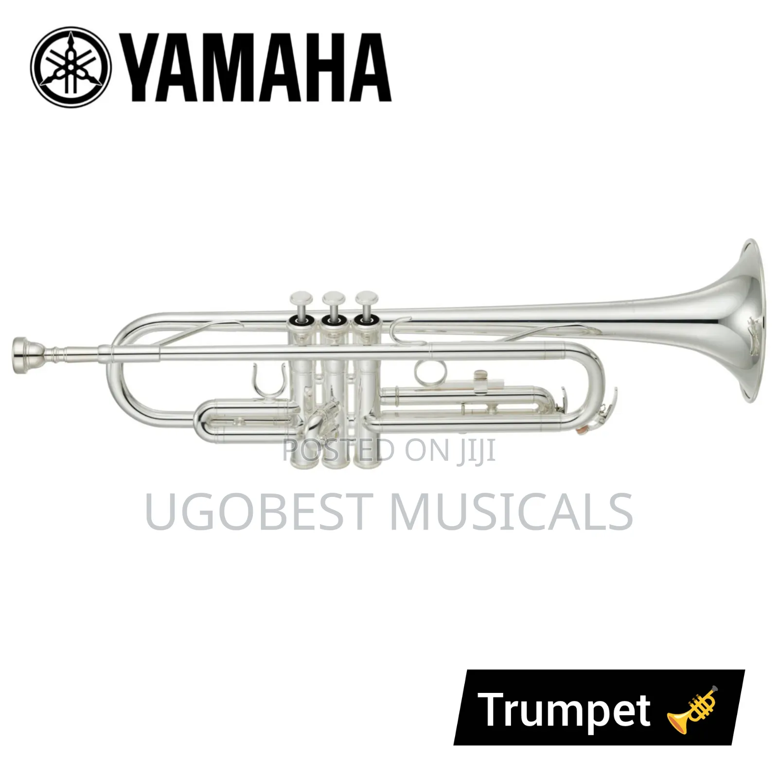 Yamaha Trumpet (Gold Silver Finish)