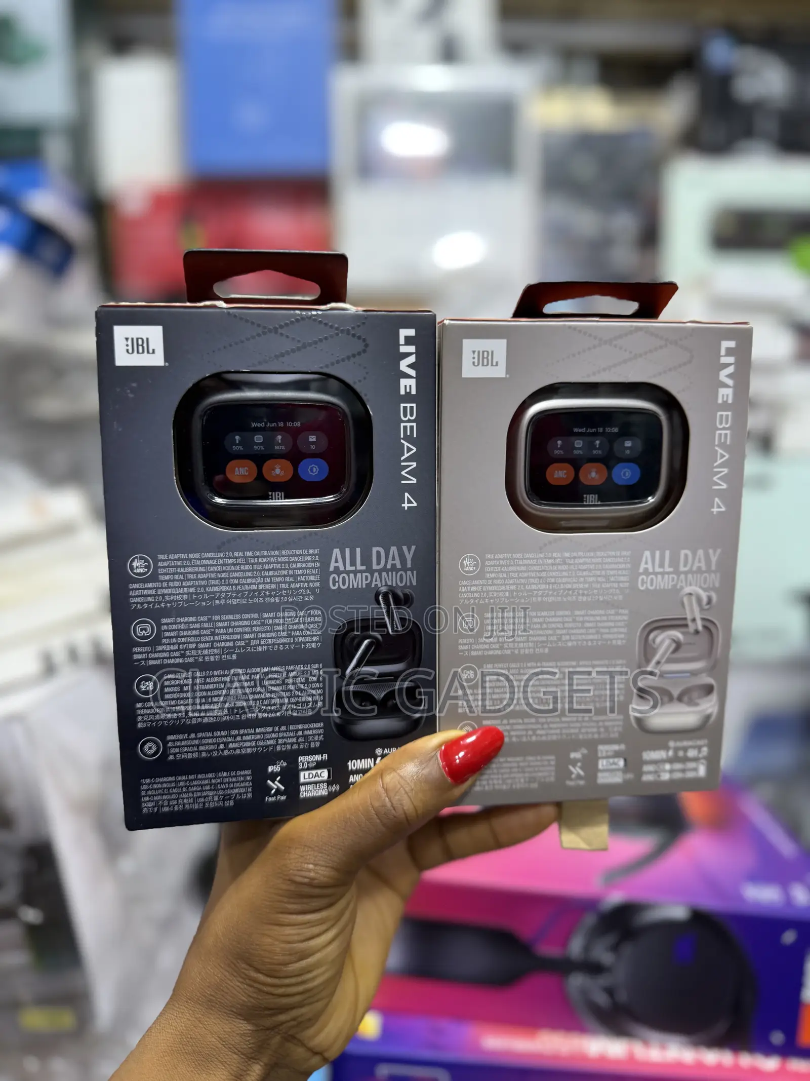 JBL Live Beam 4 True Anc 2.0 Wireless Earbuds