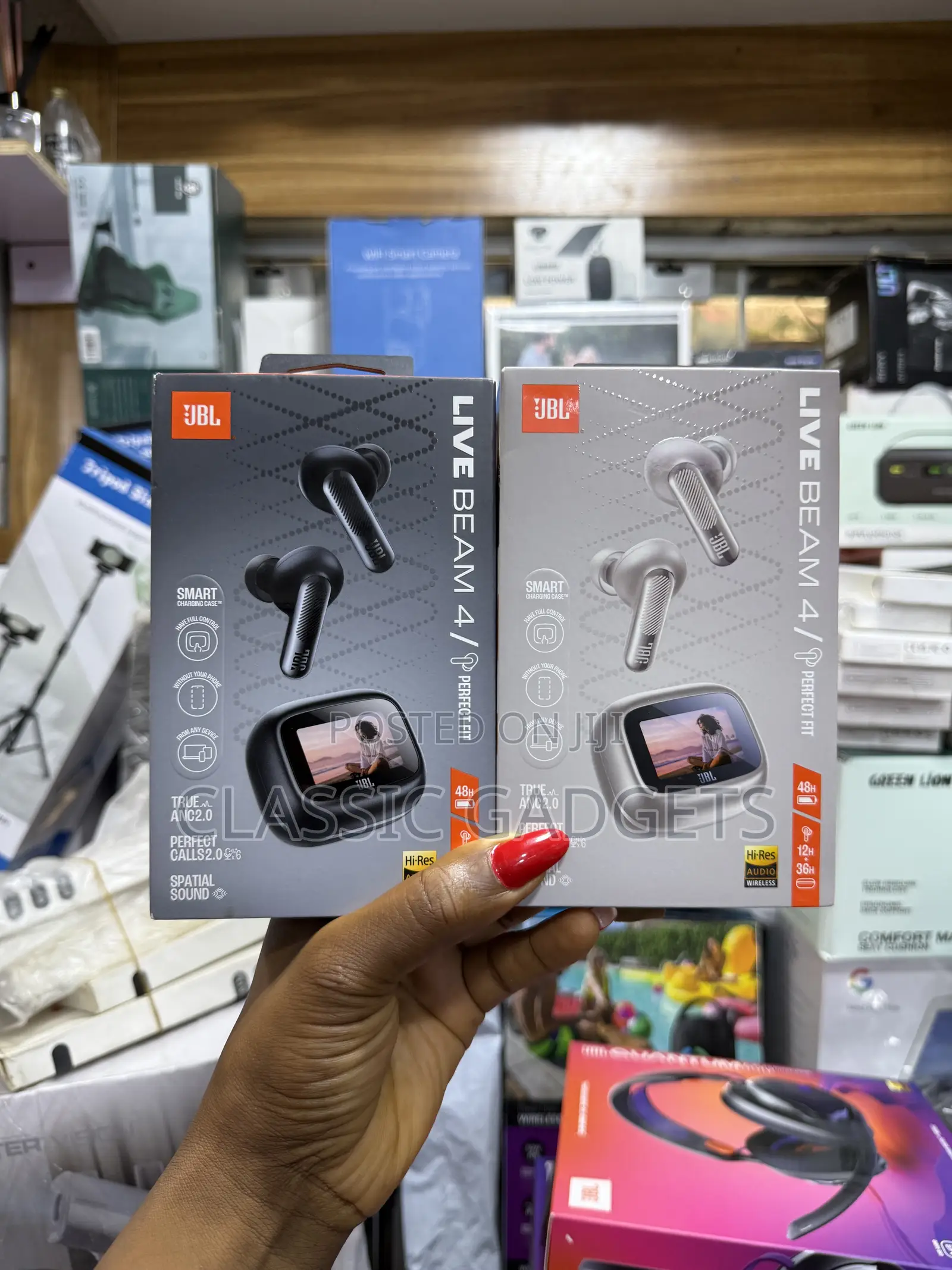 JBL Live Beam 4 True Anc 2.0 Wireless Earbuds