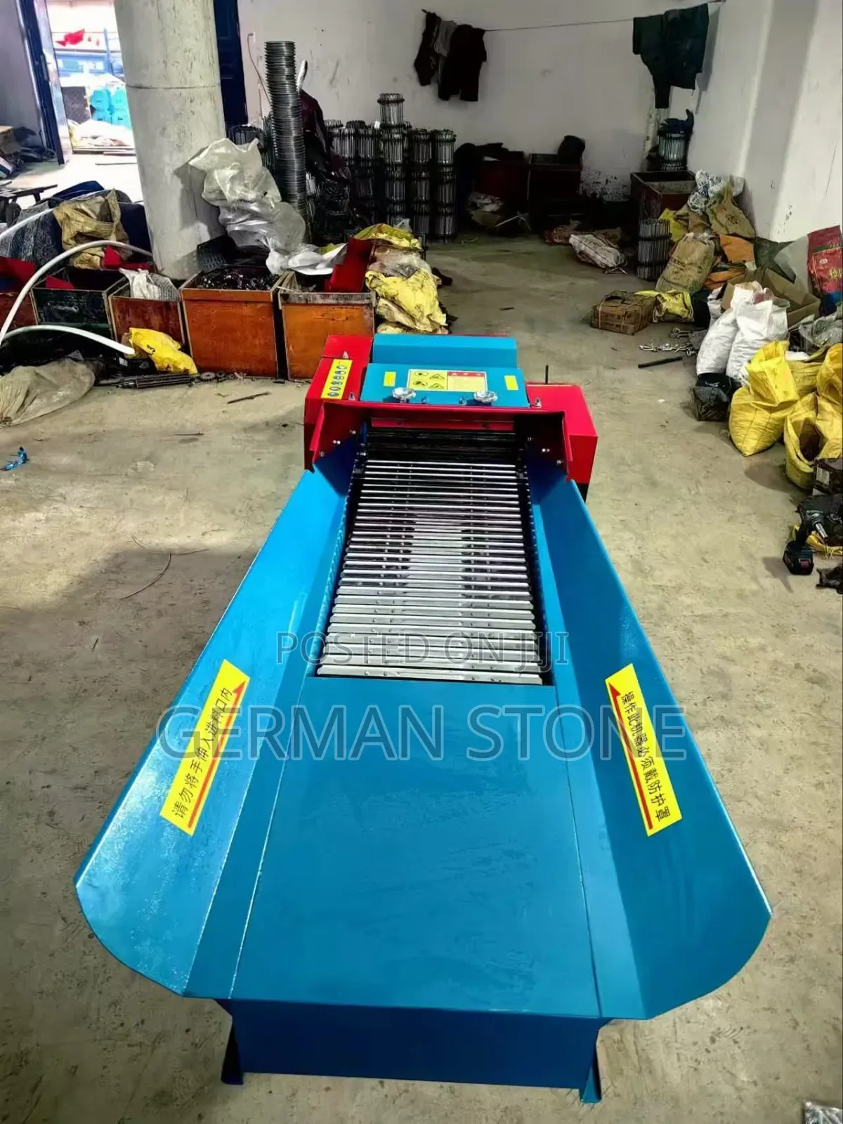 High-Capacity Electric Chaff Cutter Designed for Processing