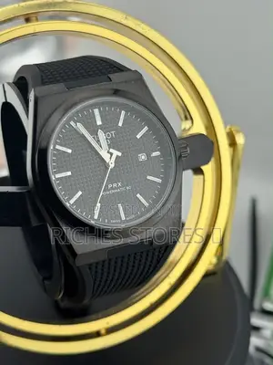 Tissot PRX Powermatic 80 Waffle-Patterned Dial Rubber Watch