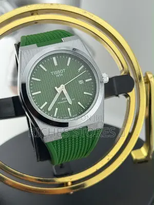 Tissot PRX Powermatic 80 Waffle-Patterned Dial Rubber Watch