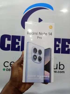 New Xiaomi Redmi Note 14 Pro 256 GB Black