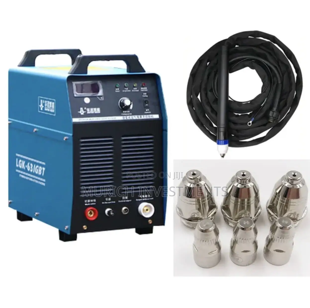 Double Drive Gantry CNC Flame Plasma Cutter (Lgk63a Plasma Source)