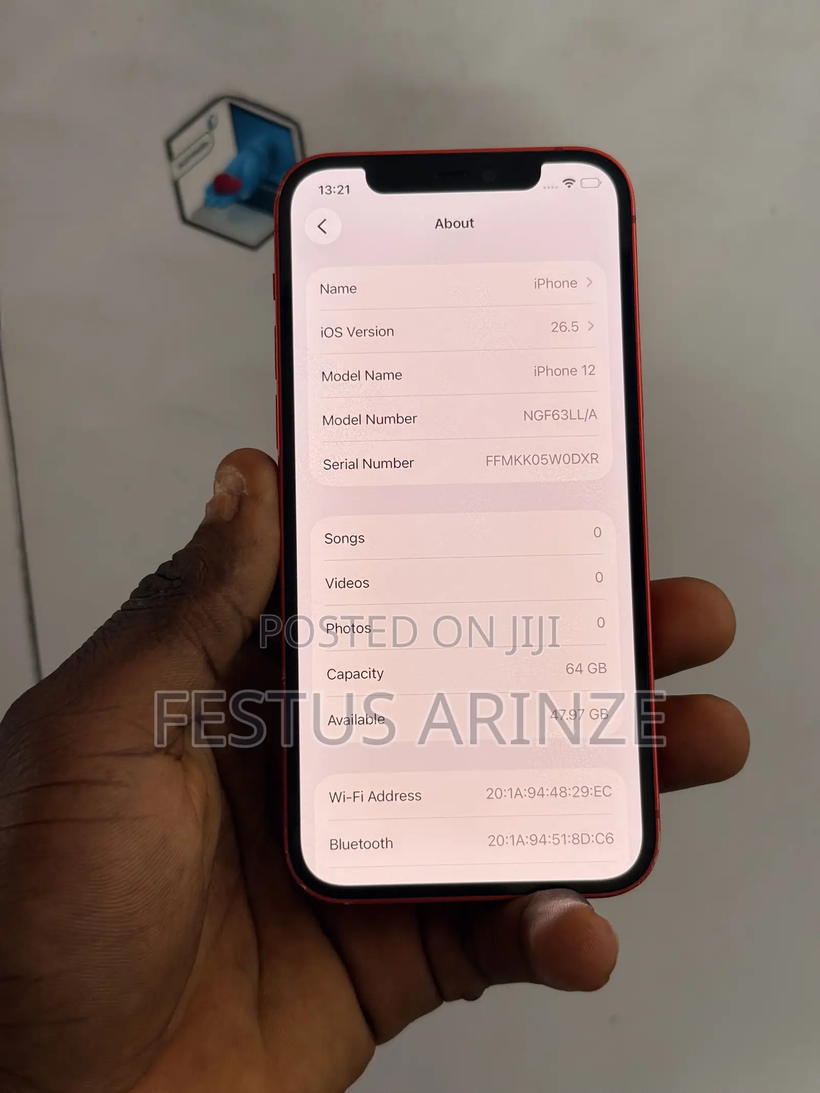Apple iPhone 12 64 GB Red