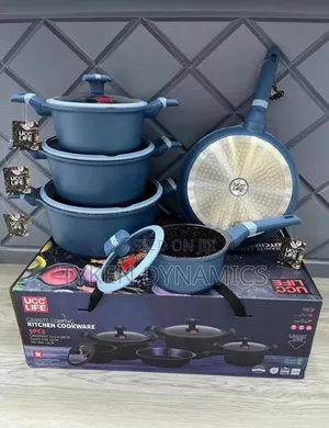 5 Piece Ucc Life Granite Coating Cookware Set