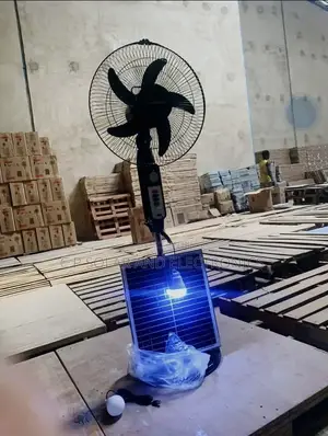 Solar Rechargeable Fan 16’Inchs