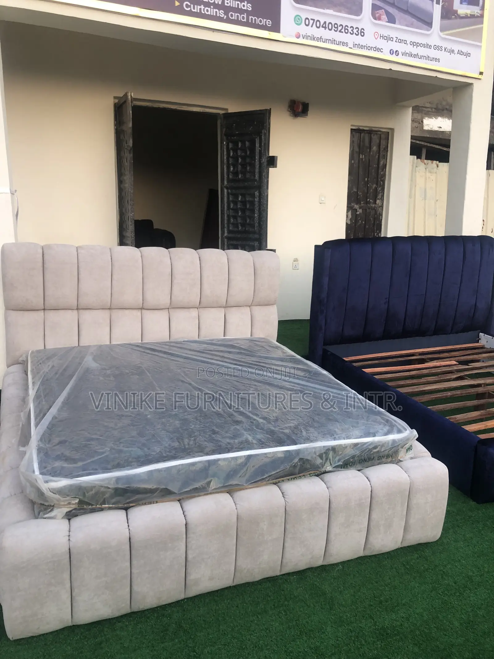 6x6 Bedframe With Orthopedic Mattress
