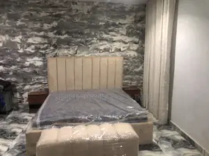 6x6 Standard Bedframe With Ottoman and 2side Drawer