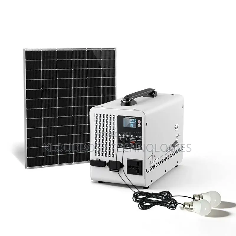 Solar Generator With Lithium Battery