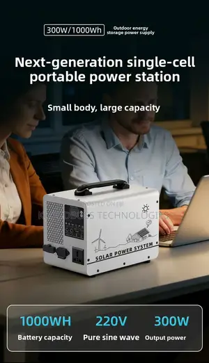 Solar Generator With Lithium Battery