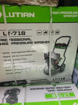 Lutian Lt-718 High-Pressure Washer Featuring7.0 Hp Engine.