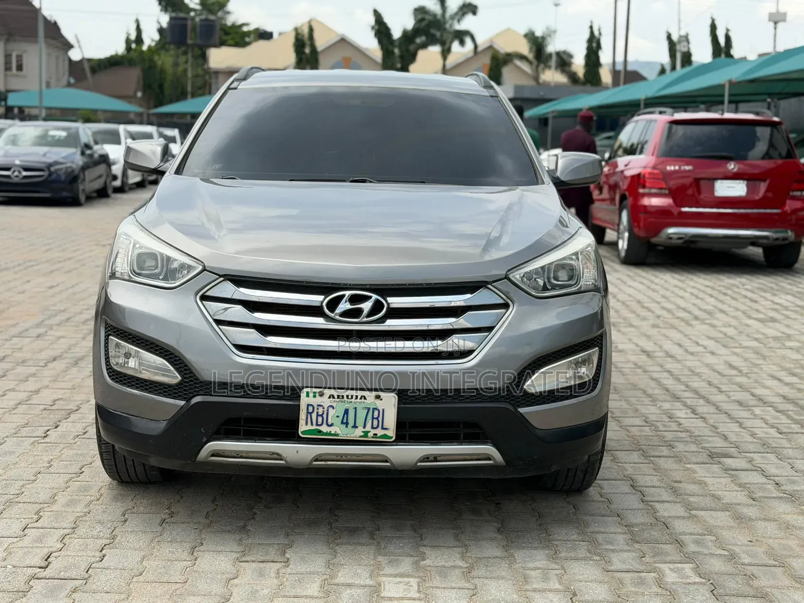 Hyundai Santa Fe 2015 Silver