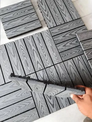 Wooden Plastic Composite Decking Tiles