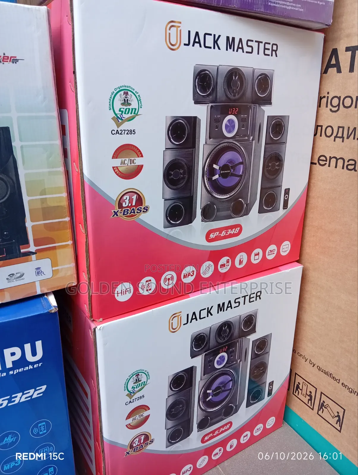 Jack Master Multimedia Speaker