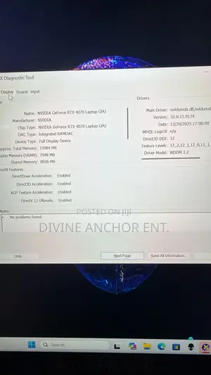 Laptop Alienware M16 R1 16GB Intel Core i7 SSD 1T