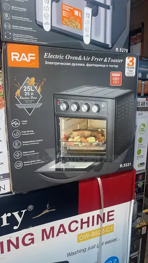 25l Raf Electric Oven, Air Fryer, and Toaster