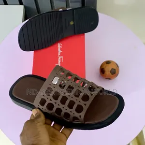 Brown Basket Slippers