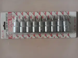 Kasho-an 1⁄2" Dr 9pc Torx Bit Socket Set