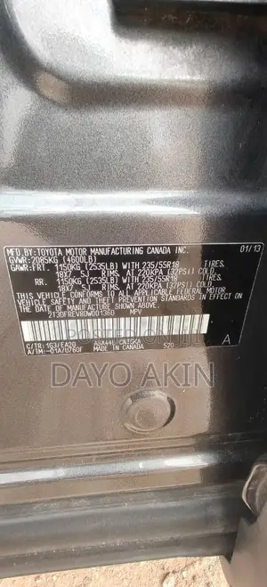 Toyota RAV4 2013 Black
