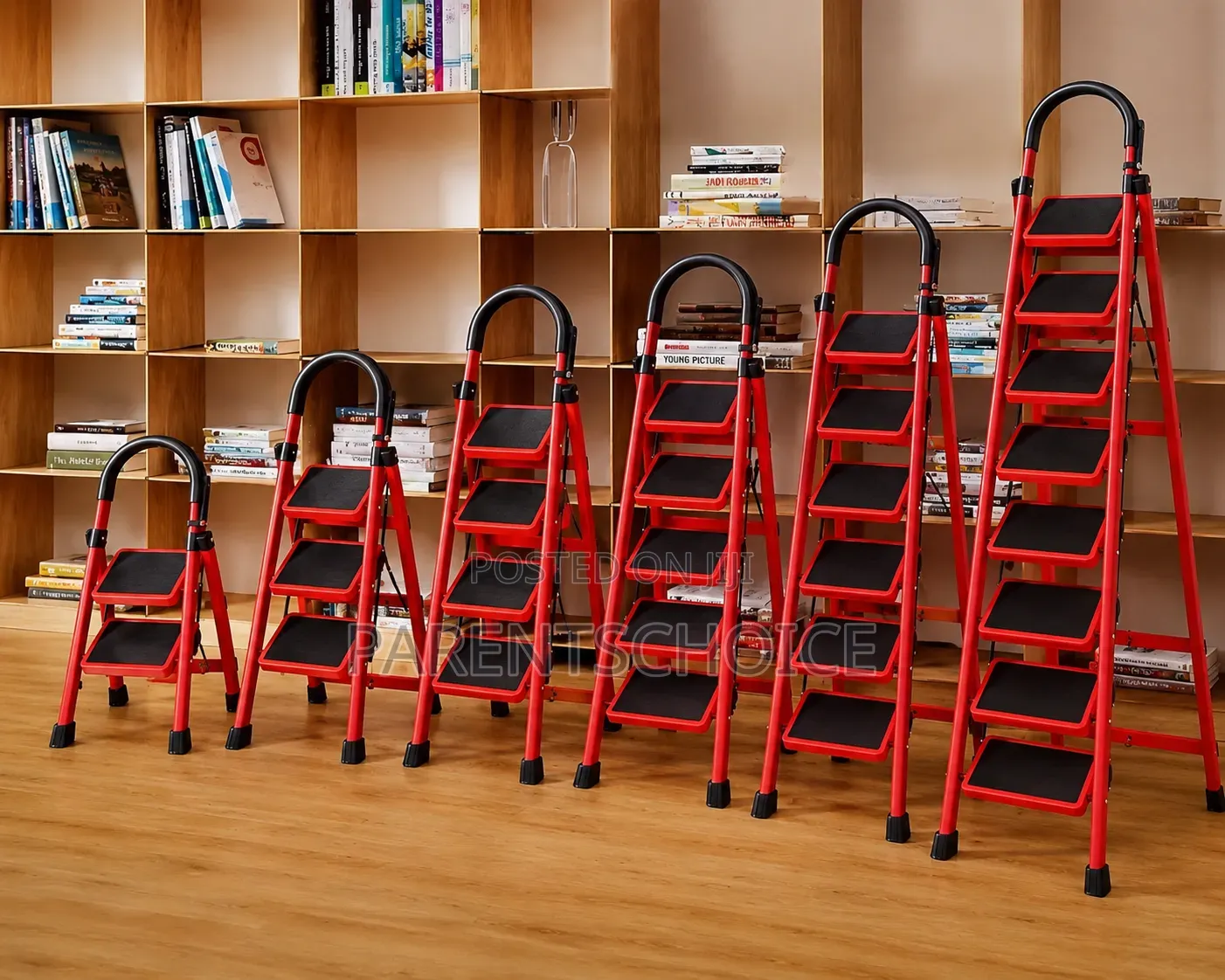 Foldable Step Ladder-3/4/5/6/7/8 Steps
