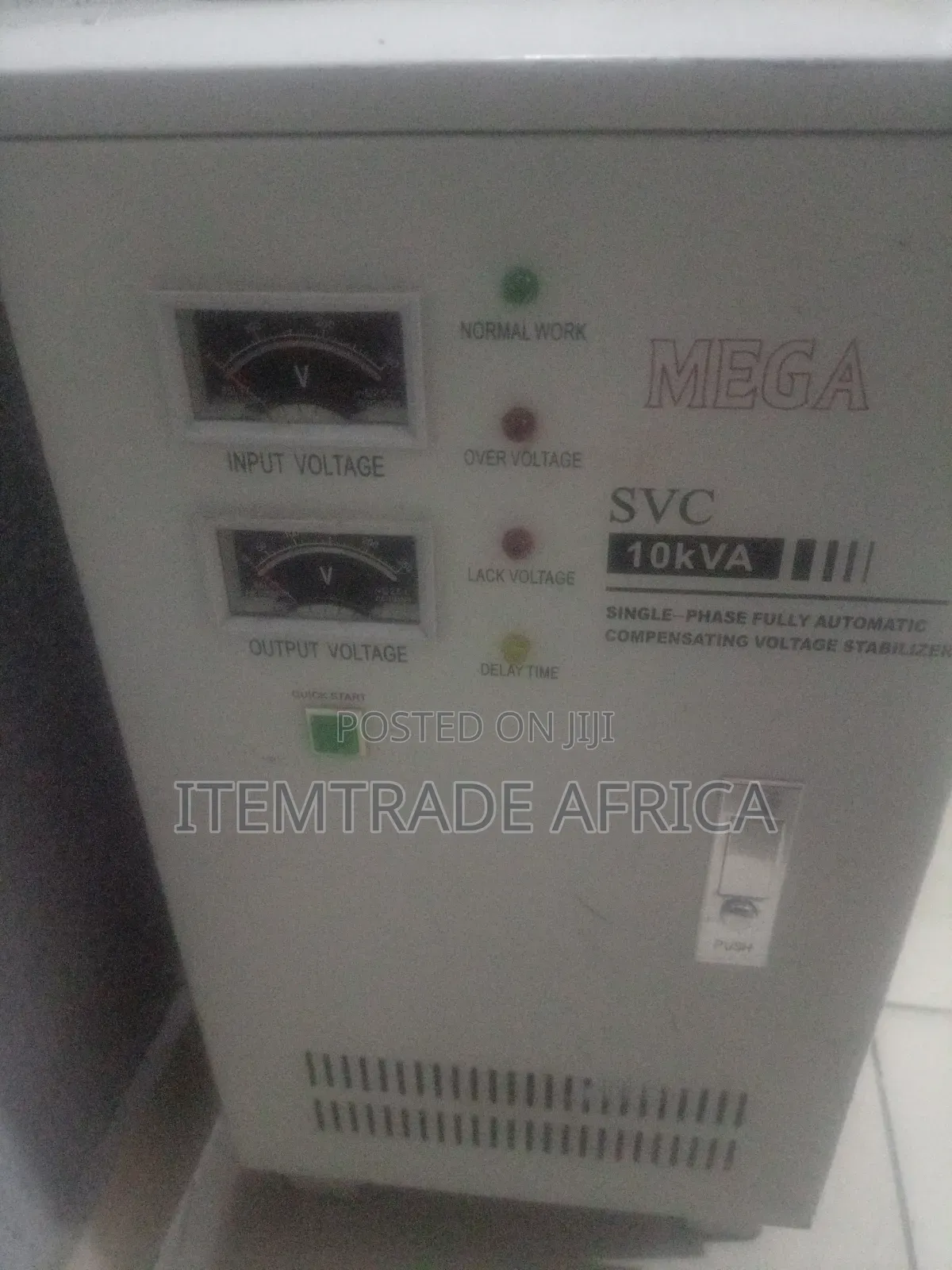 Mega SVC 10kva Stabilizer