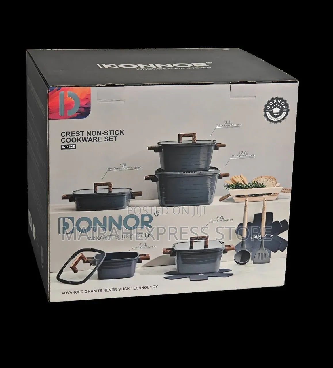 5pcs Donnor Cookware T2mm7