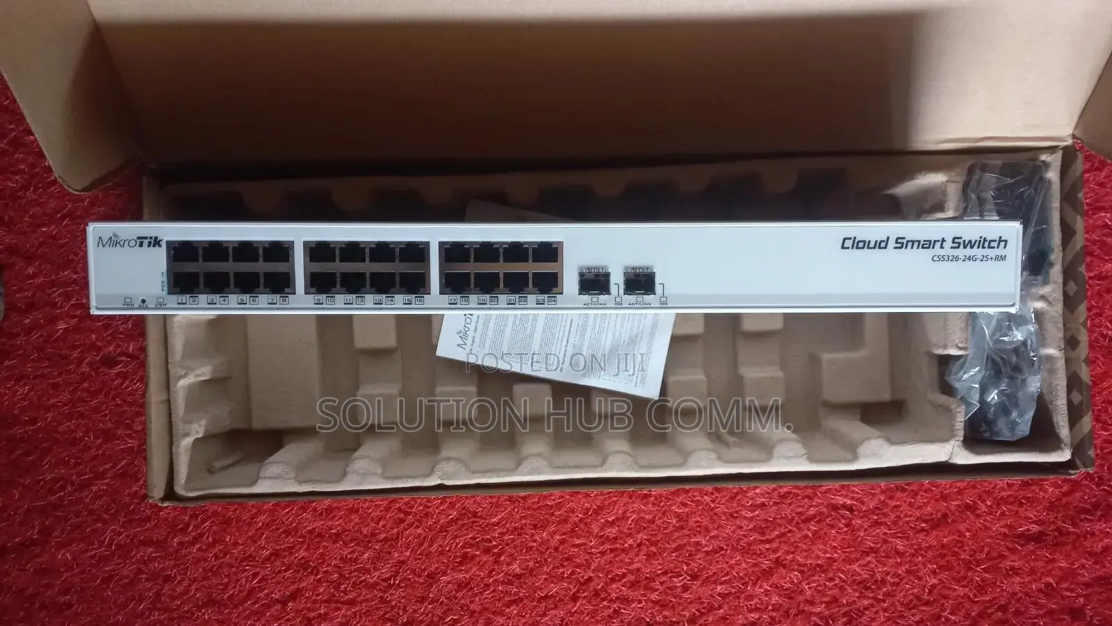 Mitrotik 24 Ports Gigabit Cloud Smart Network Switch
