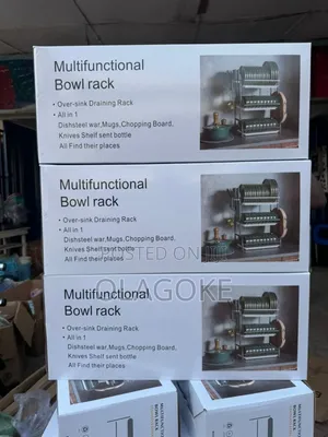 3 Layer Multifunctional Bowl Rack