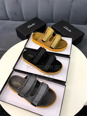 Premium Clarks Originals Two-strap Mules (Brand New)