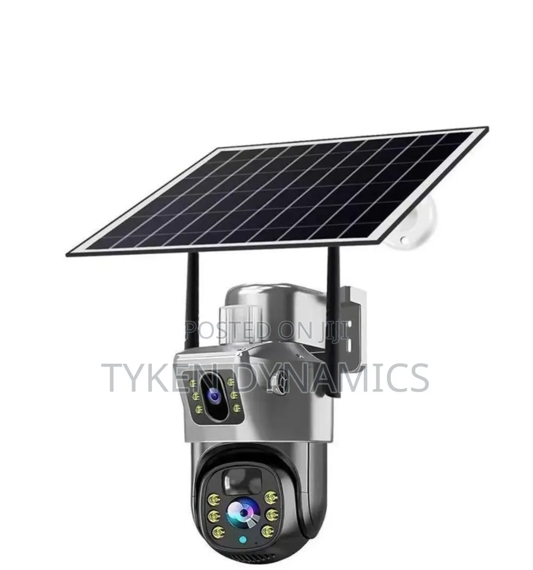 4g Solar Dual Lens Cctv Camera