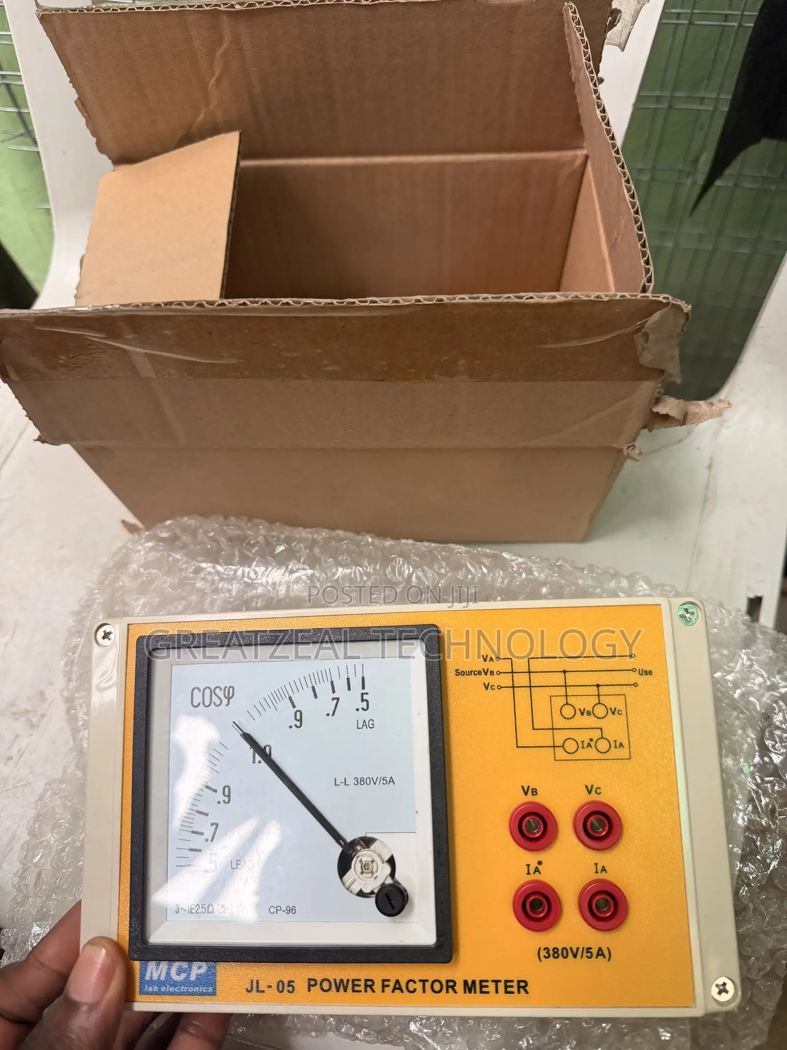 (380v/5a) MCP an Electronic Jl -05 Power Factor Meter
