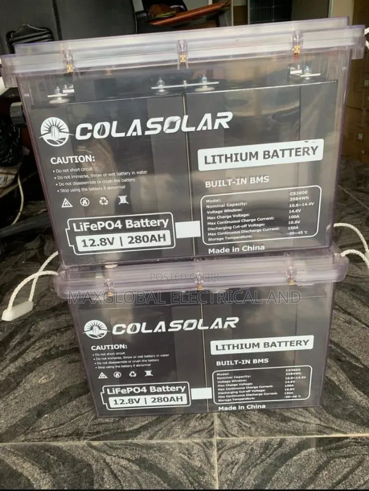 Colasolar 3.6kwh Lithium Battery