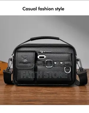 Weixier” Multi- Compartment Forever More Genuine Leather Men Office/