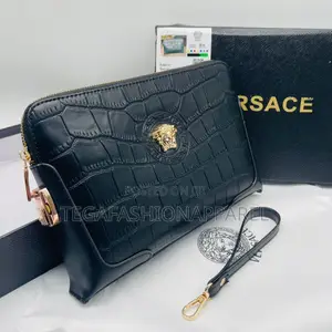 Quality Leather Versace Men's Purse